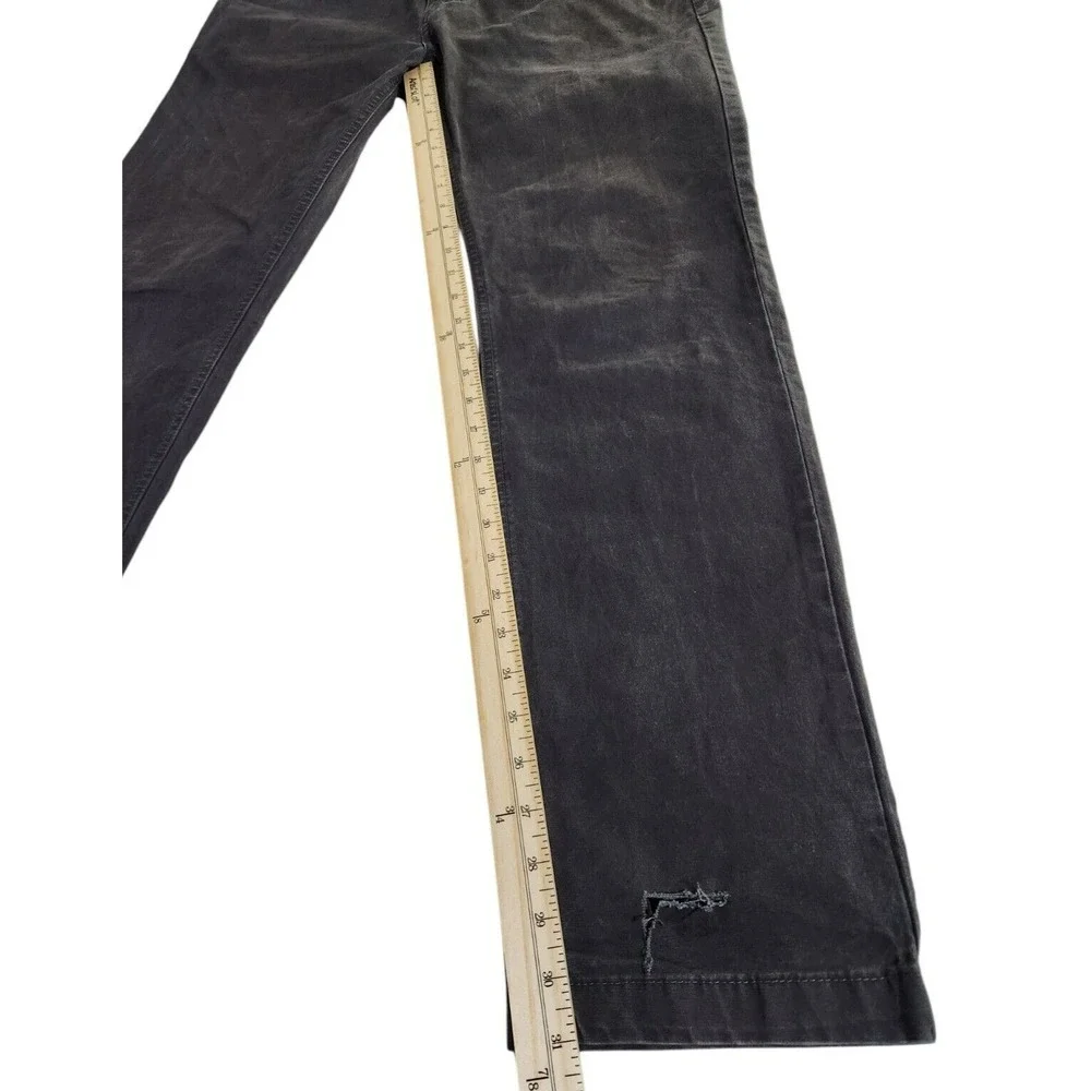 Prana Slim Fit Jeans Men's 34x32* (Fits 35x31) Gray Stretch Denim Organic Cotton